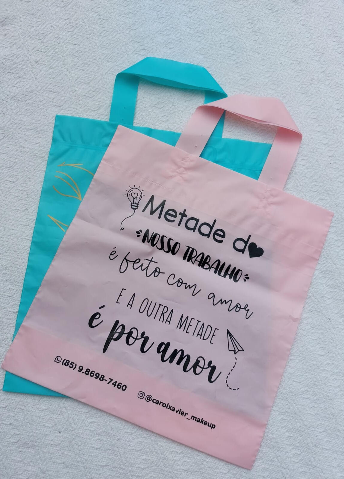 Sacolas Plásticas Alça Fita