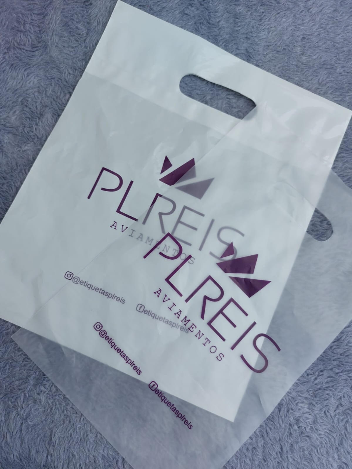 Sacolas Plásticas Boca de Palhaço